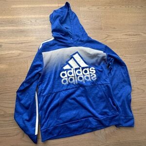 Adidas Fleece Hoodie Large Youth